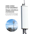 5.8 GHz / 2.4GHz Dual Polarized High Gain Wifi Directional Base Station BTS Sector Antenna for Towel Access Point ap Router