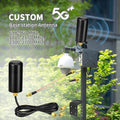 5G Ready Vertical Polarized Omni-Directional 4G LTE Cellular MIMO 8dBi Antenna Compatible with Modem Router IP67 Rating