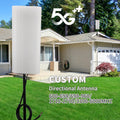 600-6000MHz Sector Antenna 2G 3G 4G LTE WiFi WiMAX Directional Panel Patch MIMO Antenna Router Modem Repeater Vertical