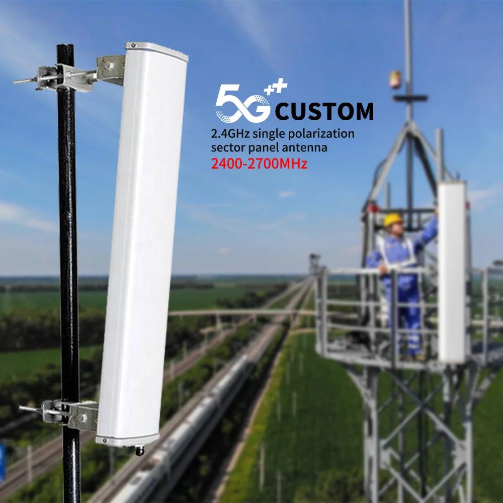 698-3800MHz  WiFi WiMax 4G LTE Base Station Sector Panel Antenna Signal Booster Amplifier Repeater Router Bridge