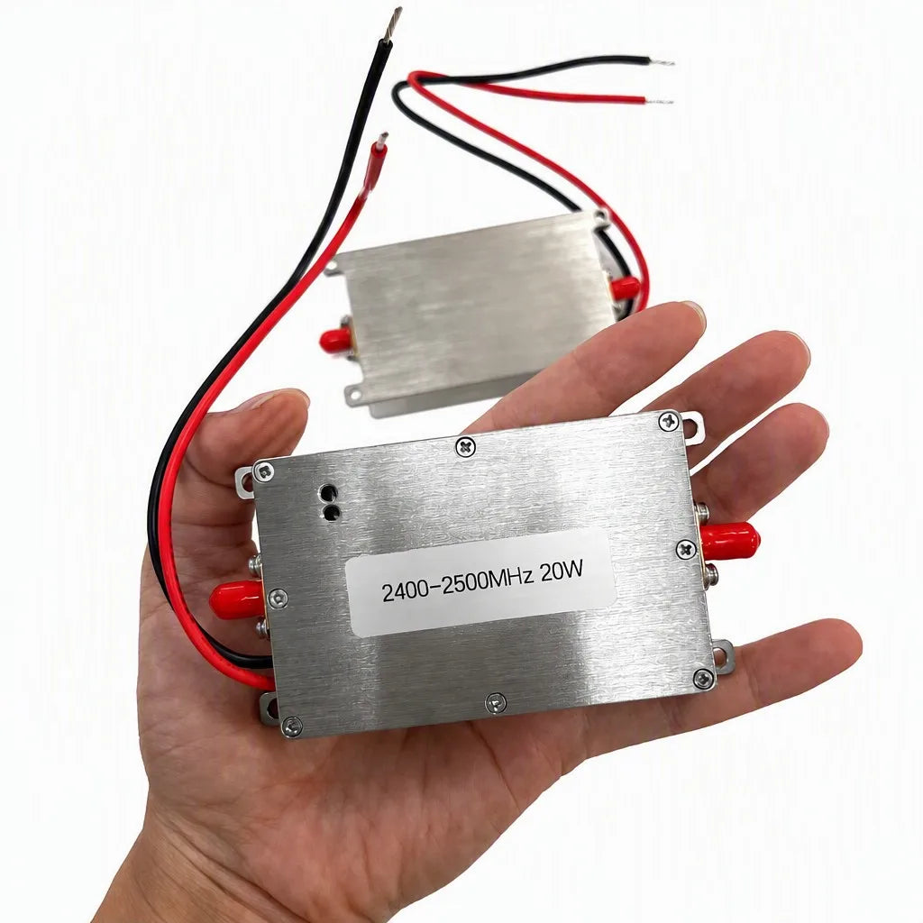 Arronna 2400-2500MHz RF Power Amplifier Module 20W 43dBm 2.4GHz SMA Female