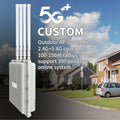 ARRONNA Key ALNA-AX880 Factory OEM 11ax WiFi 6 Outdoor AP with Fiberglass Antenna 3657Mbps 2.4GHz/5.8GHz IPQ Solution 300+ Users