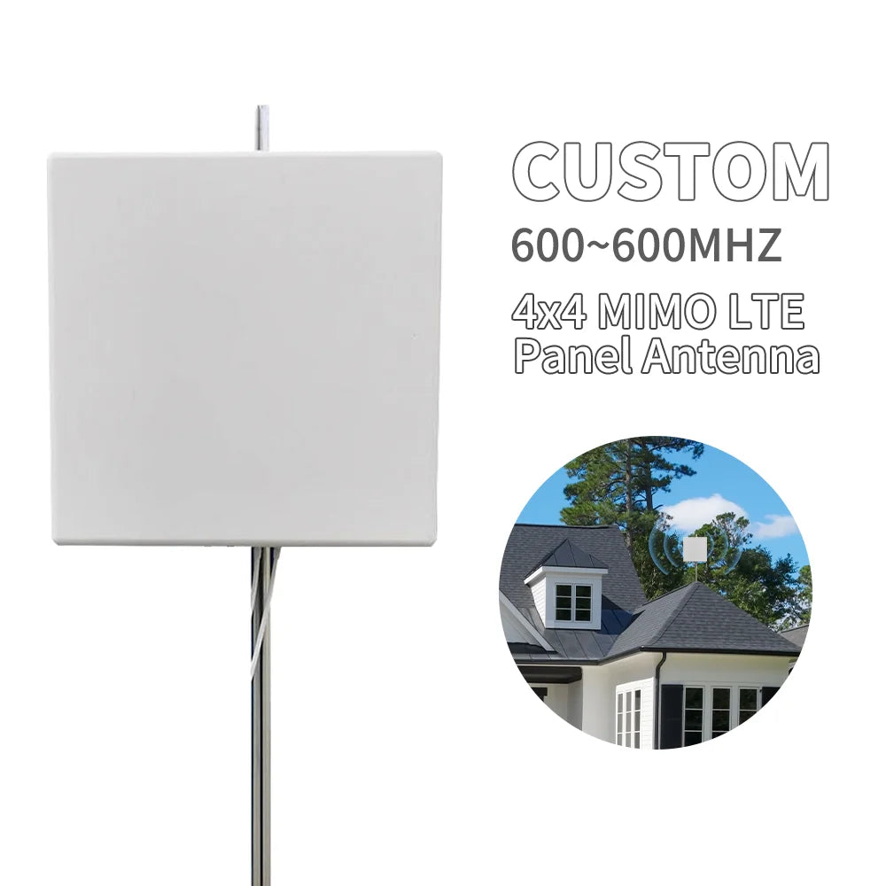 ARRONNA Sector Antenna 4x4 MIMO 600-6000MHz Powerful External Directional Outdoor 2G-5G/WiFi/WiMax AP CPE Routers VSWR 2.5 Dual