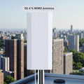 ARRONNA USA Best Seller 600-6000Mhz Multiband 4x4 MIMO Booster Vertical Outdoor Panel Antenna 8.0dbi Gain IP66 Communication
