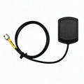 Arronna Vehicle Active GNSS Antenna GPS BeiDou Dual-Band SMA 0.5m RG174 IP67 Thread Fastening Car Navigation