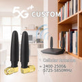 Customized 360 Degree Dual Band Omni Directional Antenna Wireless 868mhz 12dbi Rubber Duck 2.4ghz 4g 5.8g Router Wifi Antenna