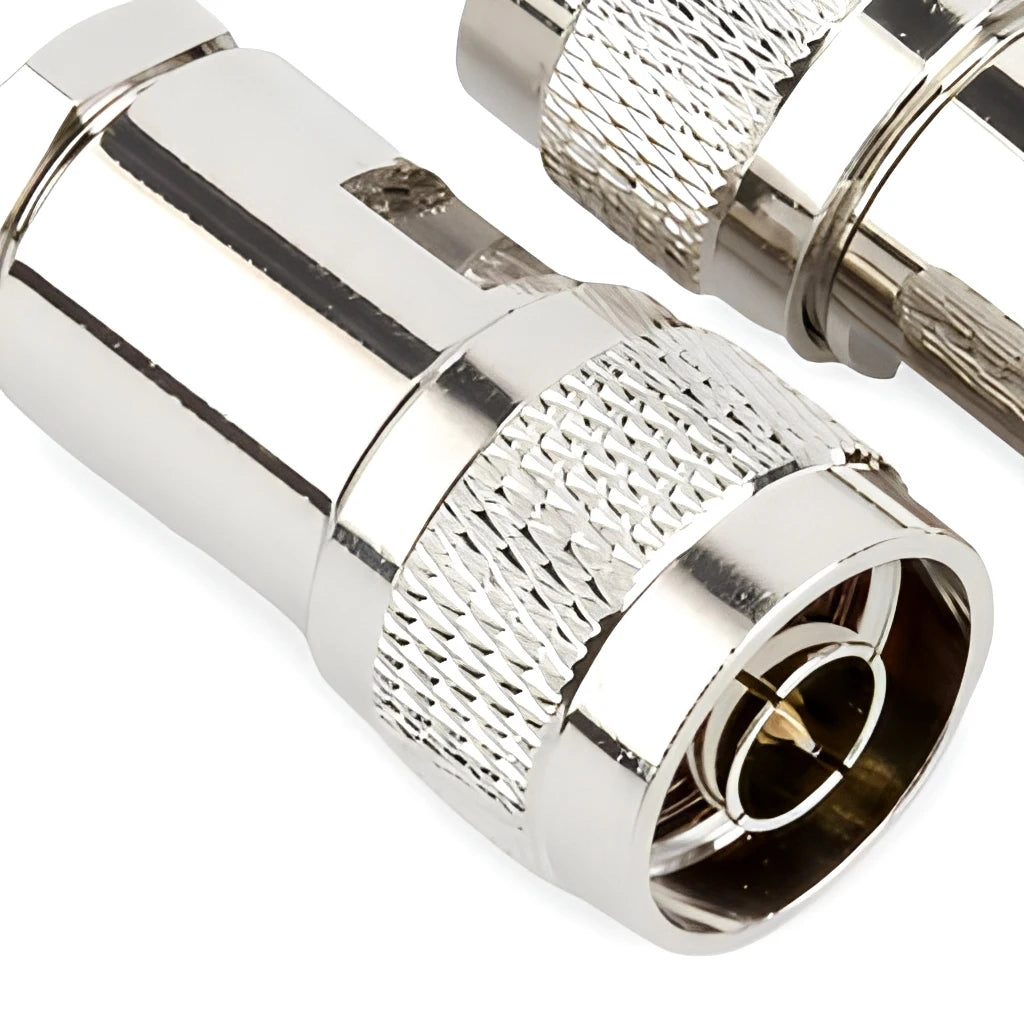 Arronna N Type Male Crimp RF Coaxial Connector 50 Ohm for LMR400 RG213 Cable