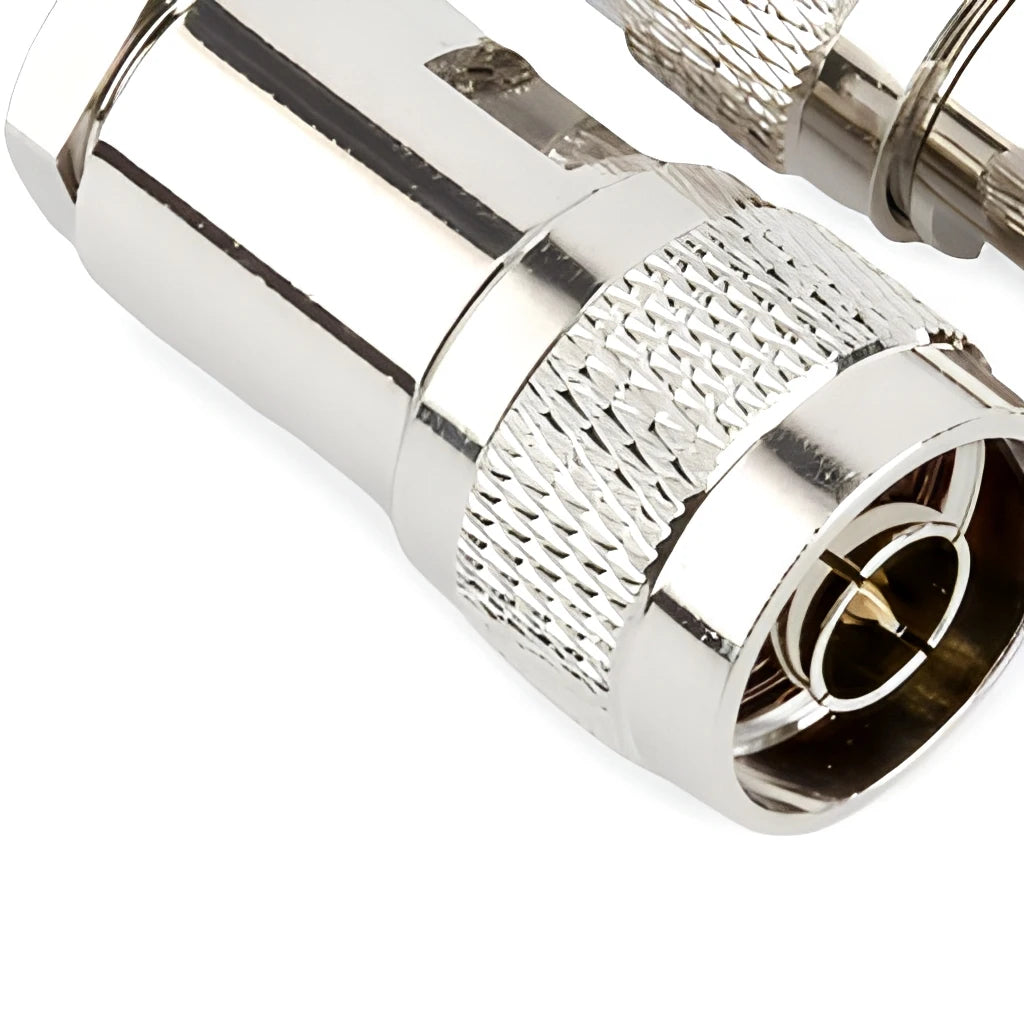 Arronna N Type Male Crimp RF Coaxial Connector 50 Ohm for LMR400 RG213 Cable