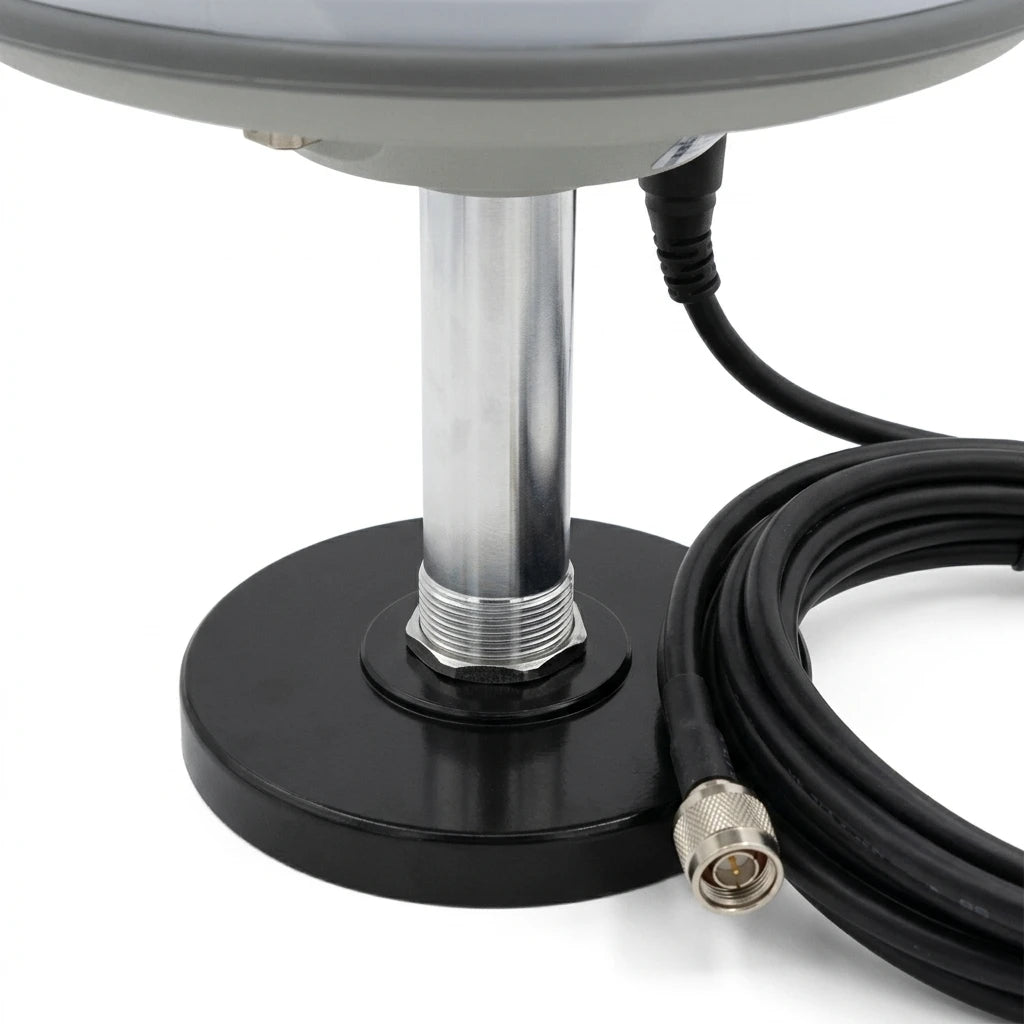 Arronna Full Band RTK GNSS Antenna Magnetic Mount High Precision GPS GLONASS Galileo BeiDou Survey Antenna