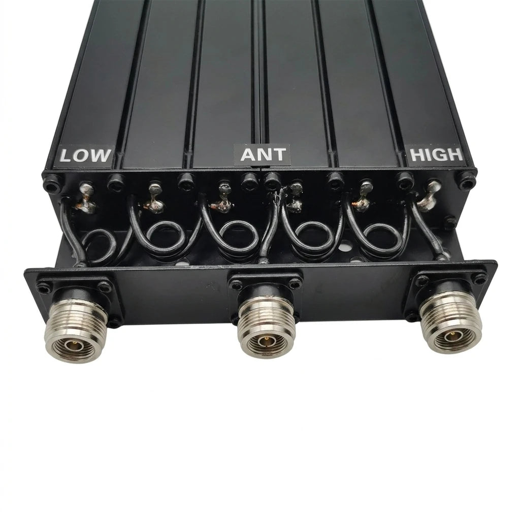 Arronna UHF Duplexer 400-470MHz 6 Cavity 30W N Female 50 Ohm for Repeater Antenna Filter