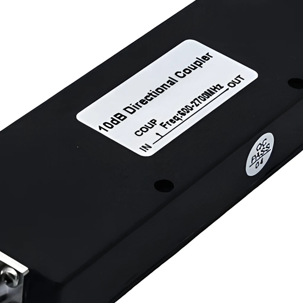Arronna 698-2700MHz 10dB RF Directional Coupler N Female 200W Telecom Signal Sampling