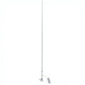 Arronna 2.4m 8ft VHF Marine Antenna 156-163MHz 6dB Fiberglass Boat Radio Antenna with Ratchet Mount