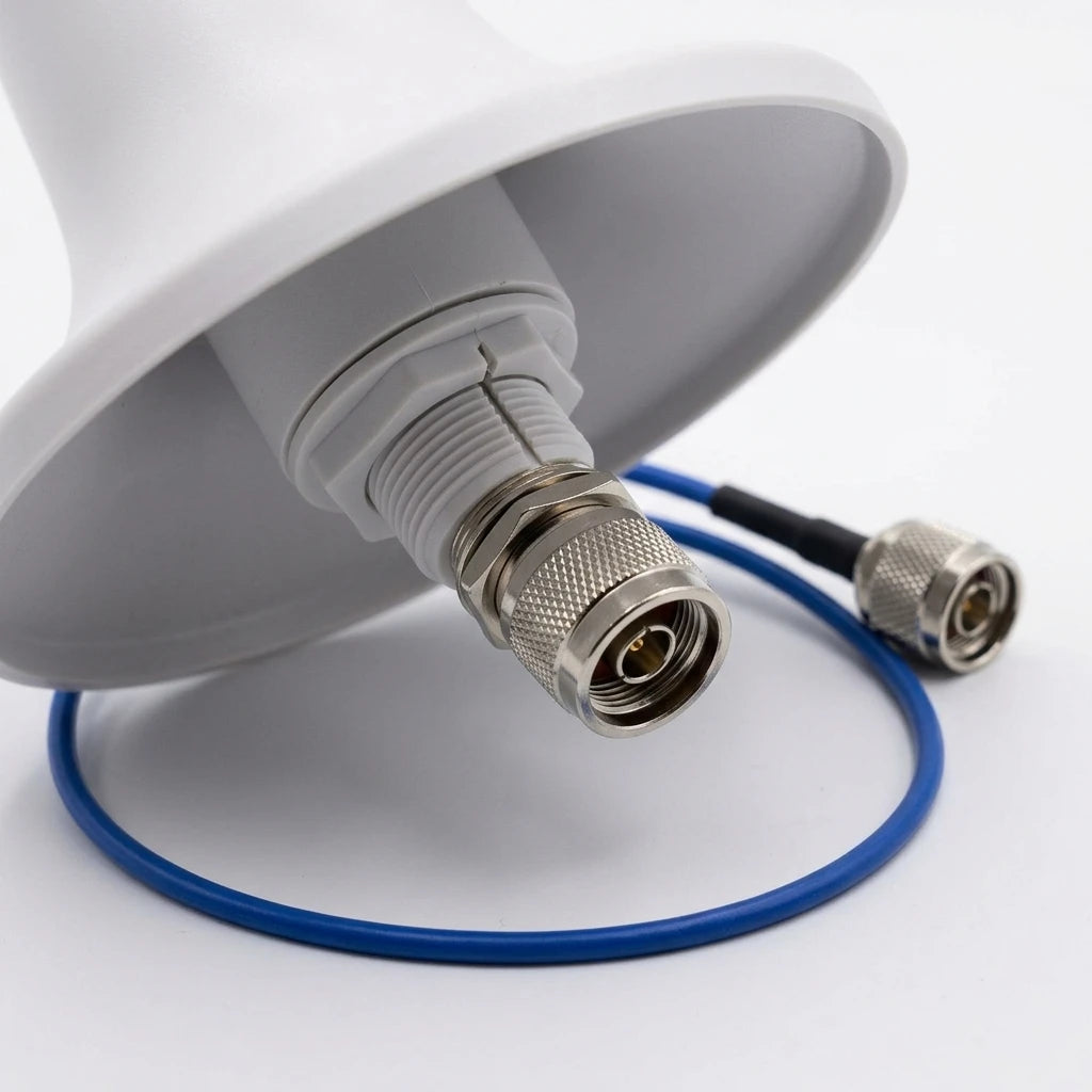 Arronna 698-6000MHz Indoor Omni Directional DAS Ceiling Antenna Low PIM N Female 5G Full Band