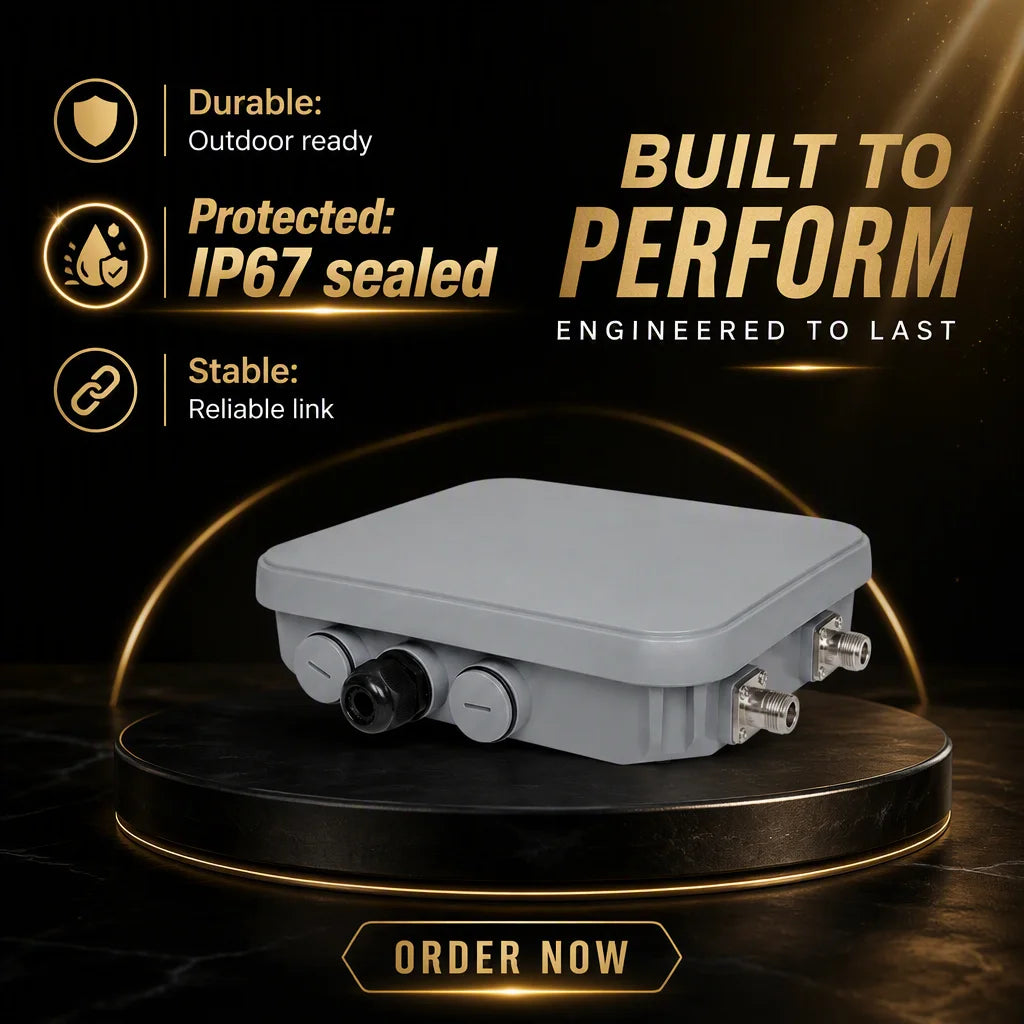 Arronna WiFi6 AX3000 IP67 Access Point Dual Band 2.4GHz 5GHz PoE 256 Clients Outdoor Indoor