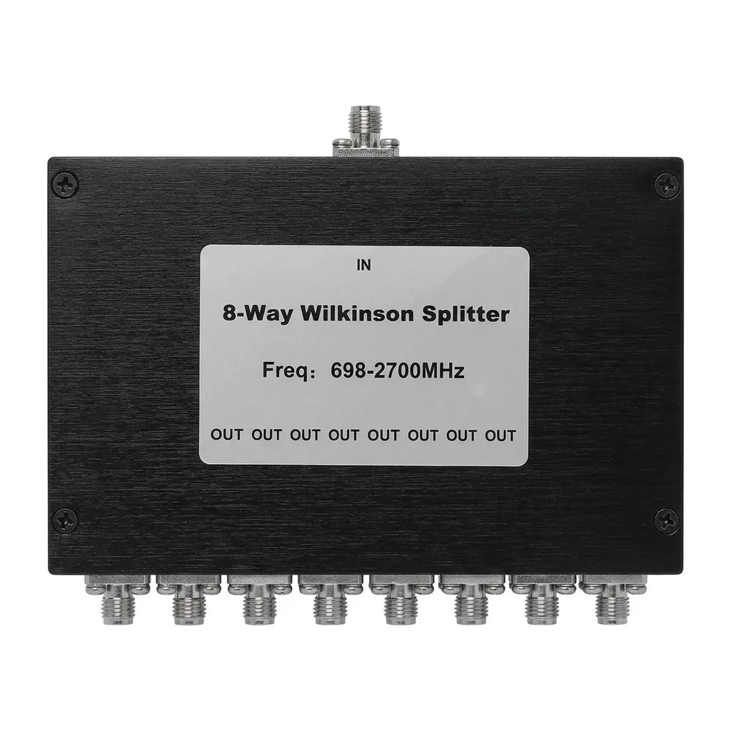 Arronna 698-2700MHz 8 Way Microstrip Power Splitter SMA Female Wilkinson Divider DAS