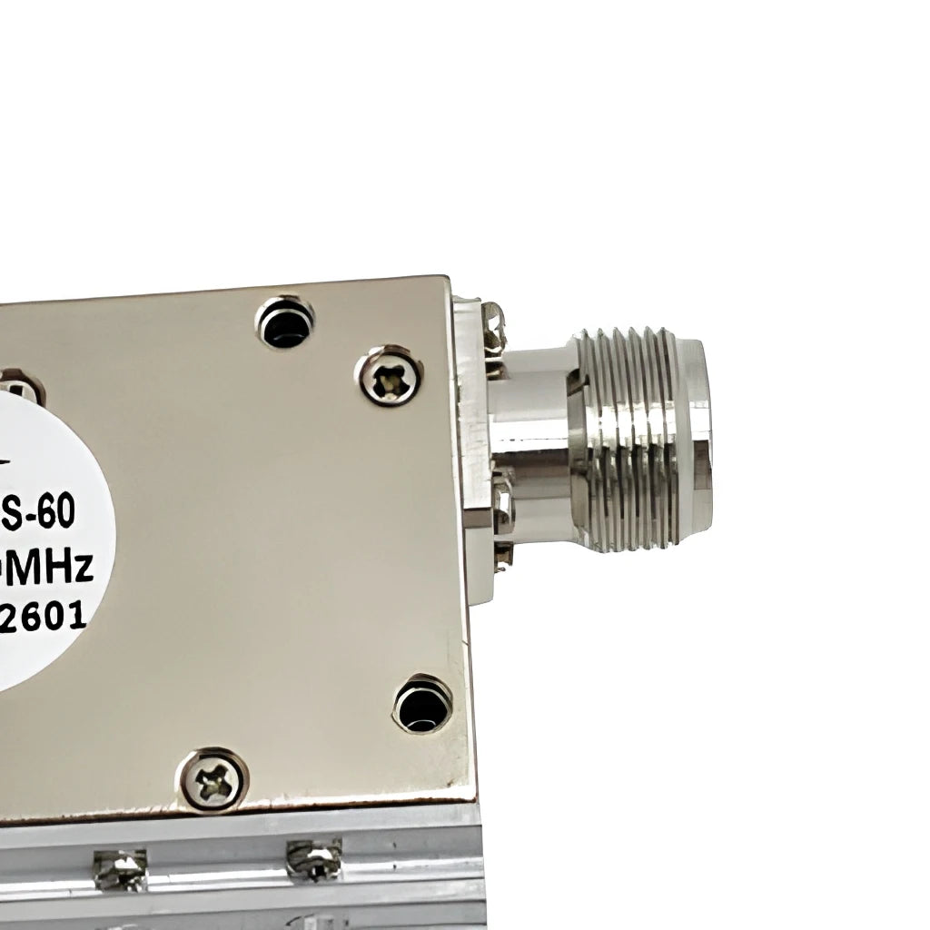 Arronna 417-419MHz Dual-Stage RF Isolator Circulator N Female with Heat Sink