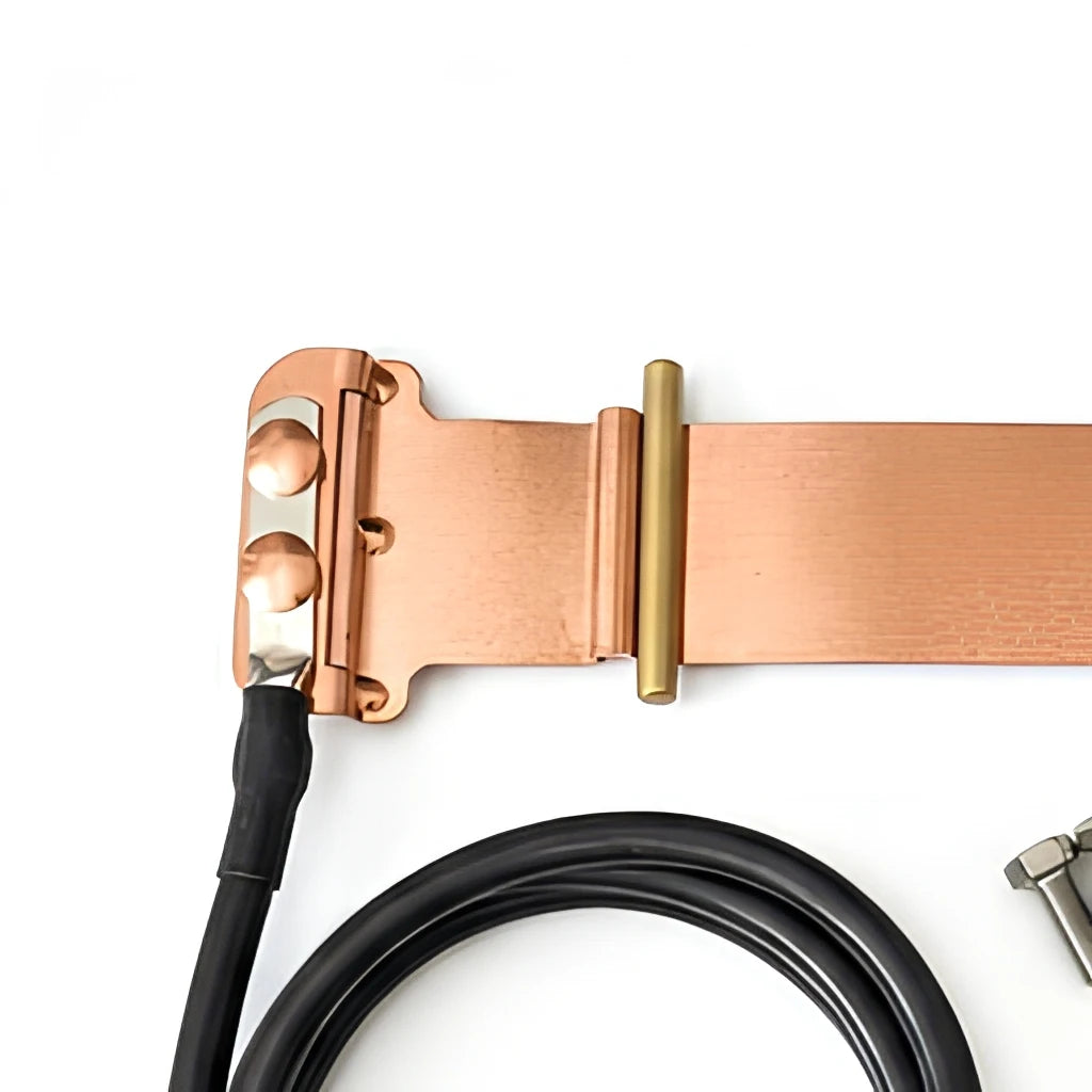 Arronna RF Coaxial Earthing Kit Universal Copper Strap Type for Telecom Cable Grounding