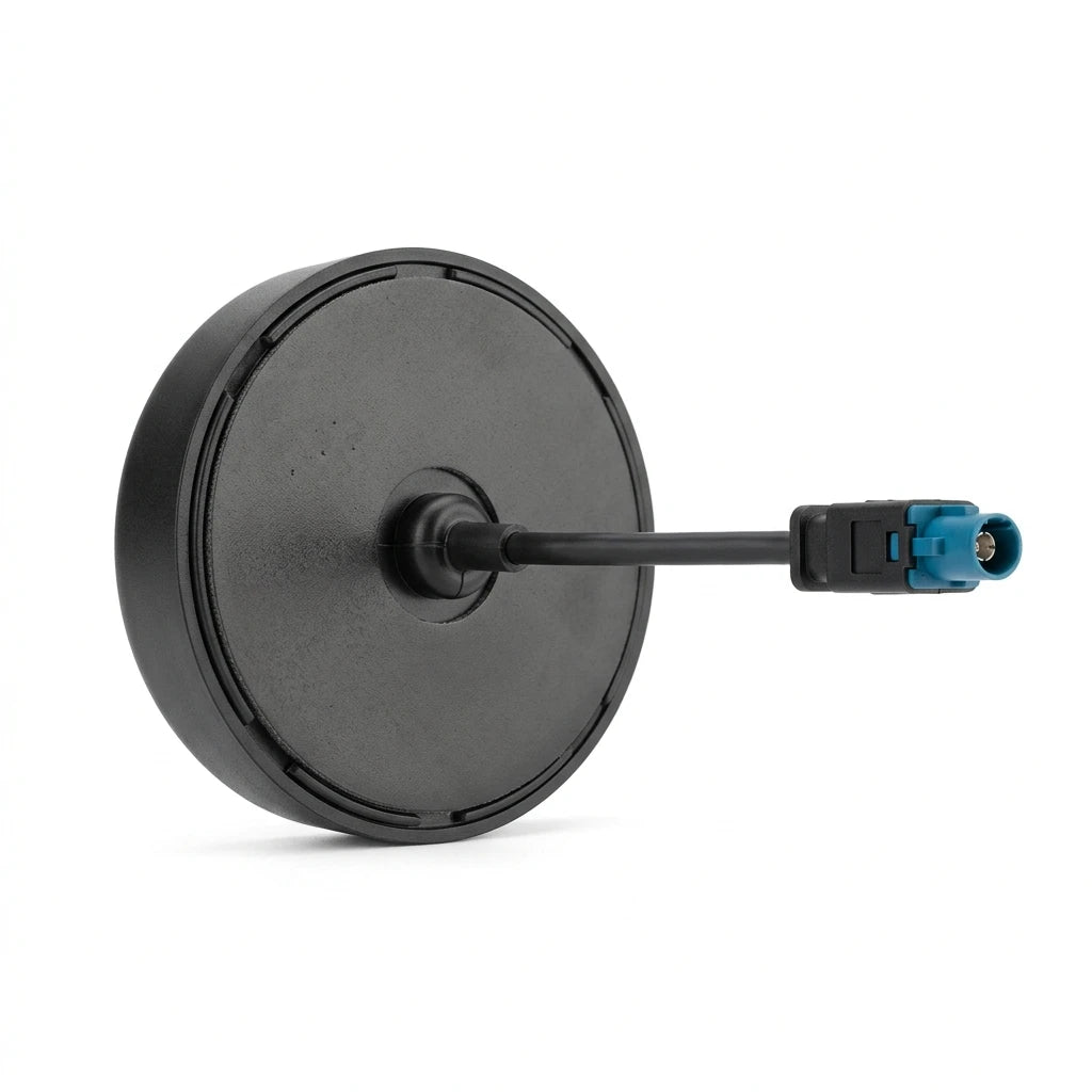 Arronna Waterproof Active GPS Antenna Low Profile Puck Fakra C D E Connector for Vehicle Navigation