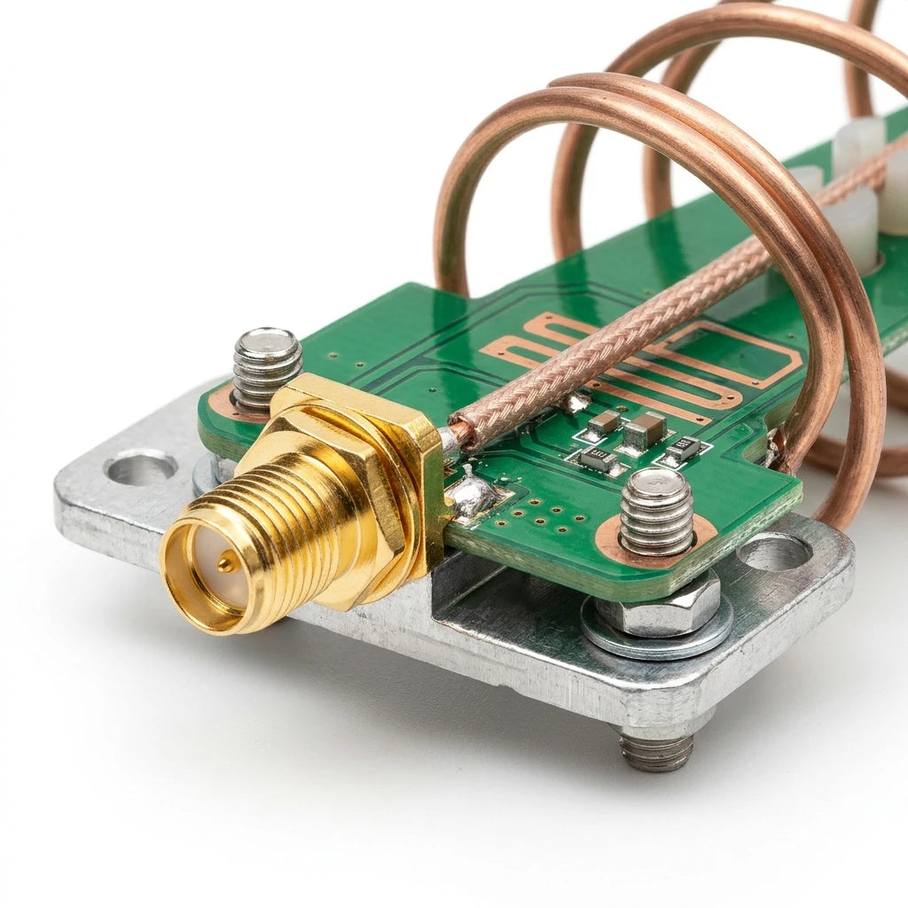 Arronna 2.4GHz 12dBi Helical Antenna Circular Polarized SMA Directional FPV RC Ground Station Long Range