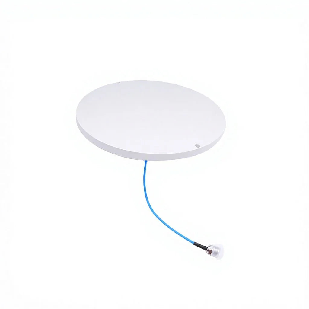 Arronna 380-6000MHz SISO Ceiling Omni WiFi DAS Antenna 2.4GHz 5.8GHz N Female White