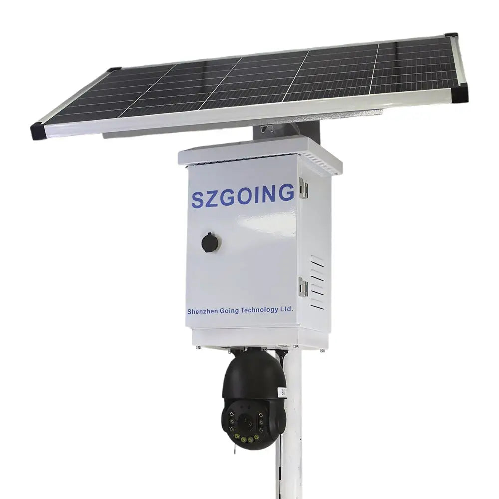 Arronna 8MP 4G WiFi Dual Mode Solar PTZ Camera 30X Night Vision Outdoor Cloud 256GB