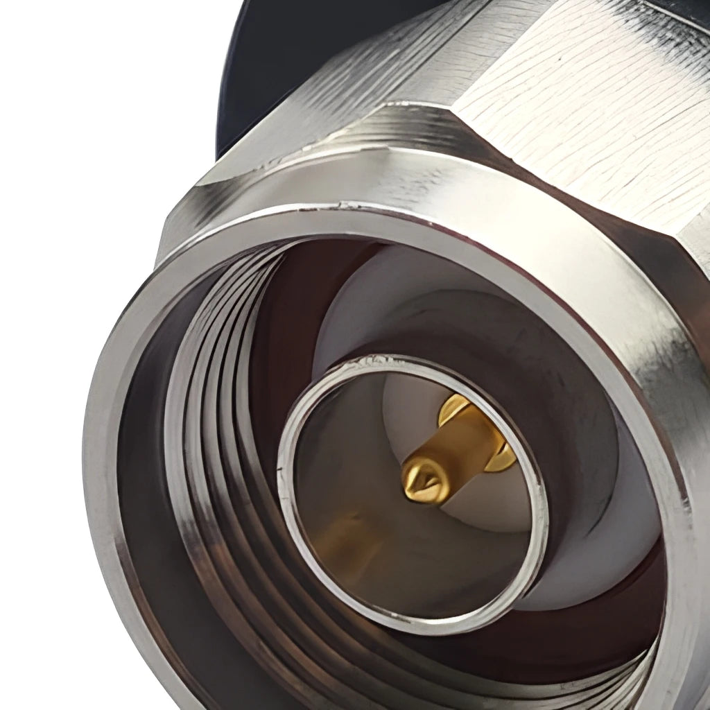 Arronna 50W 50 Ohm RF Dummy Load N Male Coaxial Terminator DC-3GHz Heat Sink