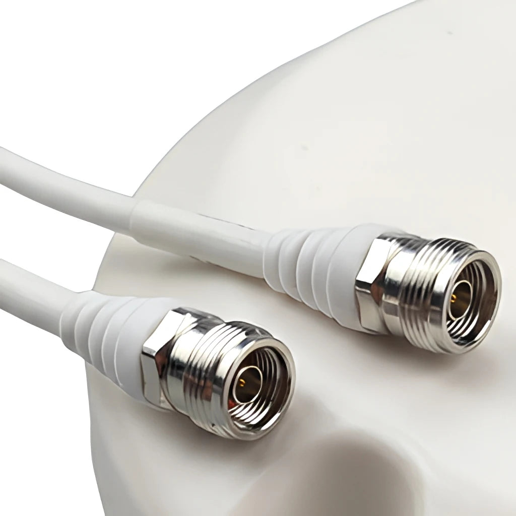 Arronna 698-4000MHz 2x2 MIMO Indoor Ceiling Omni Antenna Dual N Female Pigtail DAS 5G 4G
