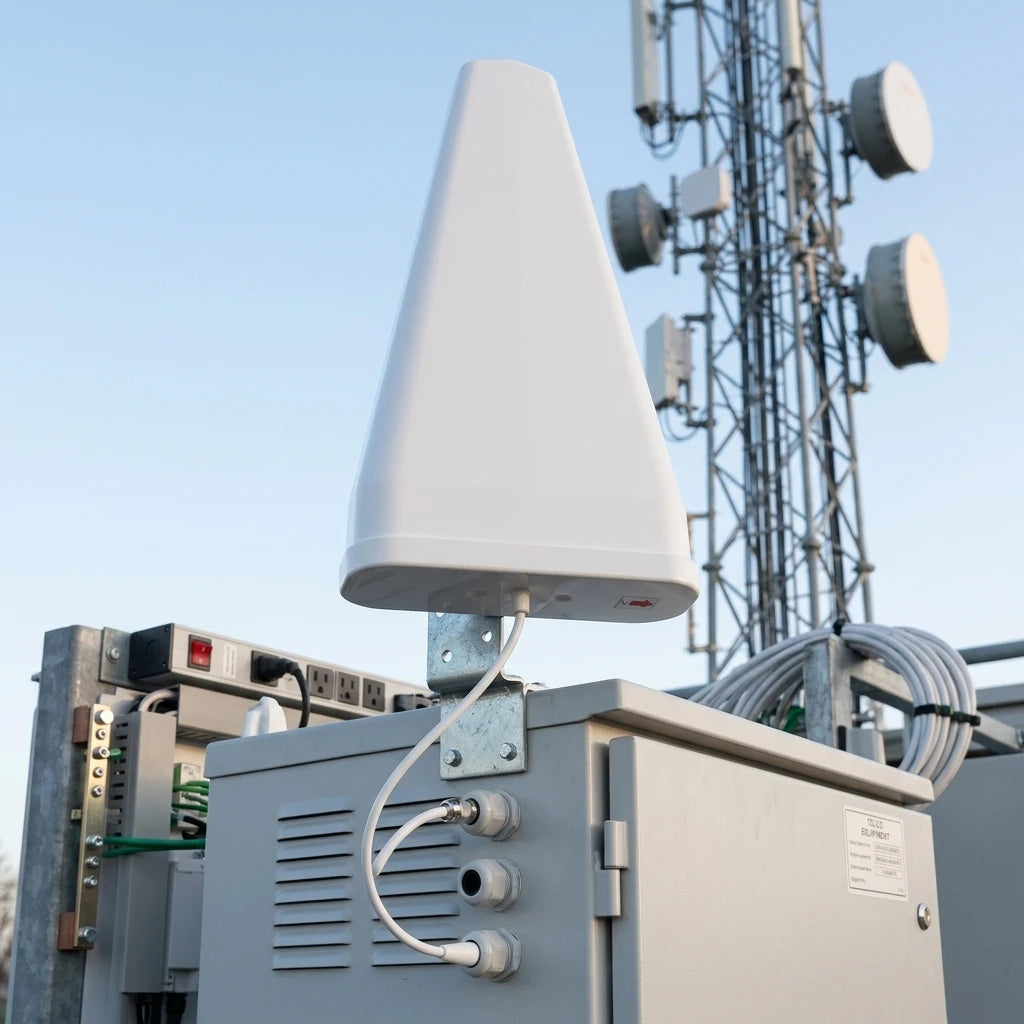 Arronna 698-4000MHz Log Periodic Antenna LPDA Low PIM 9.5-11.5dBi N Female 50W Donor Antenna IP65