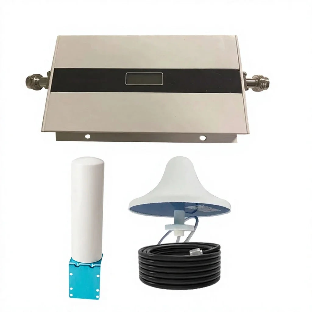 Arronna Dual Band Signal Repeater Booster Kit 900/2100MHz GSM 3G 4G LTE with Antenna Cable