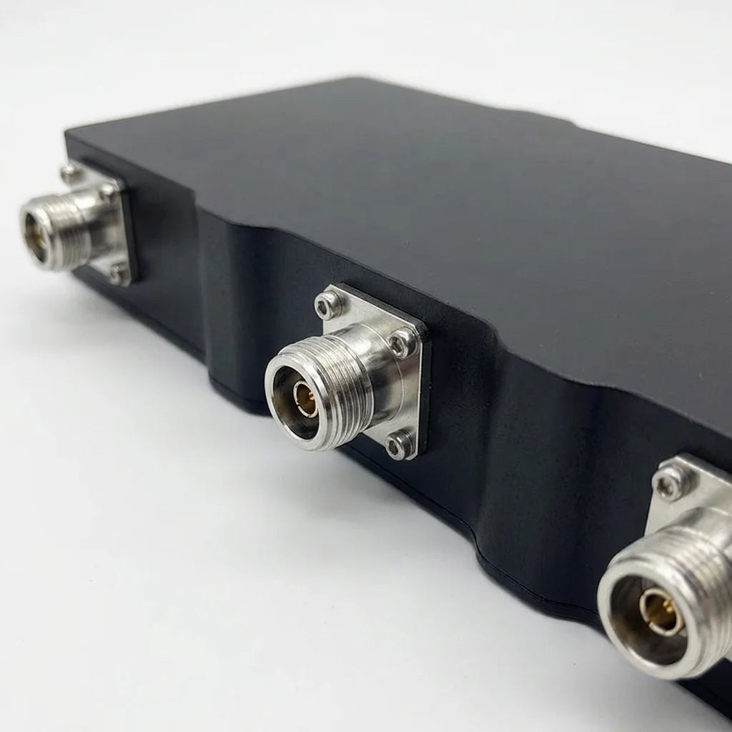 Arronna 698-3800MHz 300W 3x3 3dB Hybrid Coupler N Female Low PIM RF Combiner Splitter