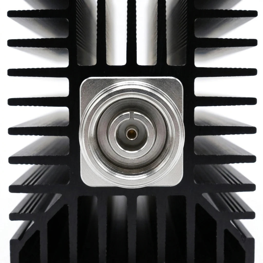 Arronna 250W RF Dummy Load N Female 50 Ohm 0-3GHz Rectangular Fin Heatsink Absorber