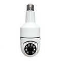 Arronna E27 Lampholder WiFi Bulb Camera 2MP Indoor 360 Night Vision Cloud SD P2P