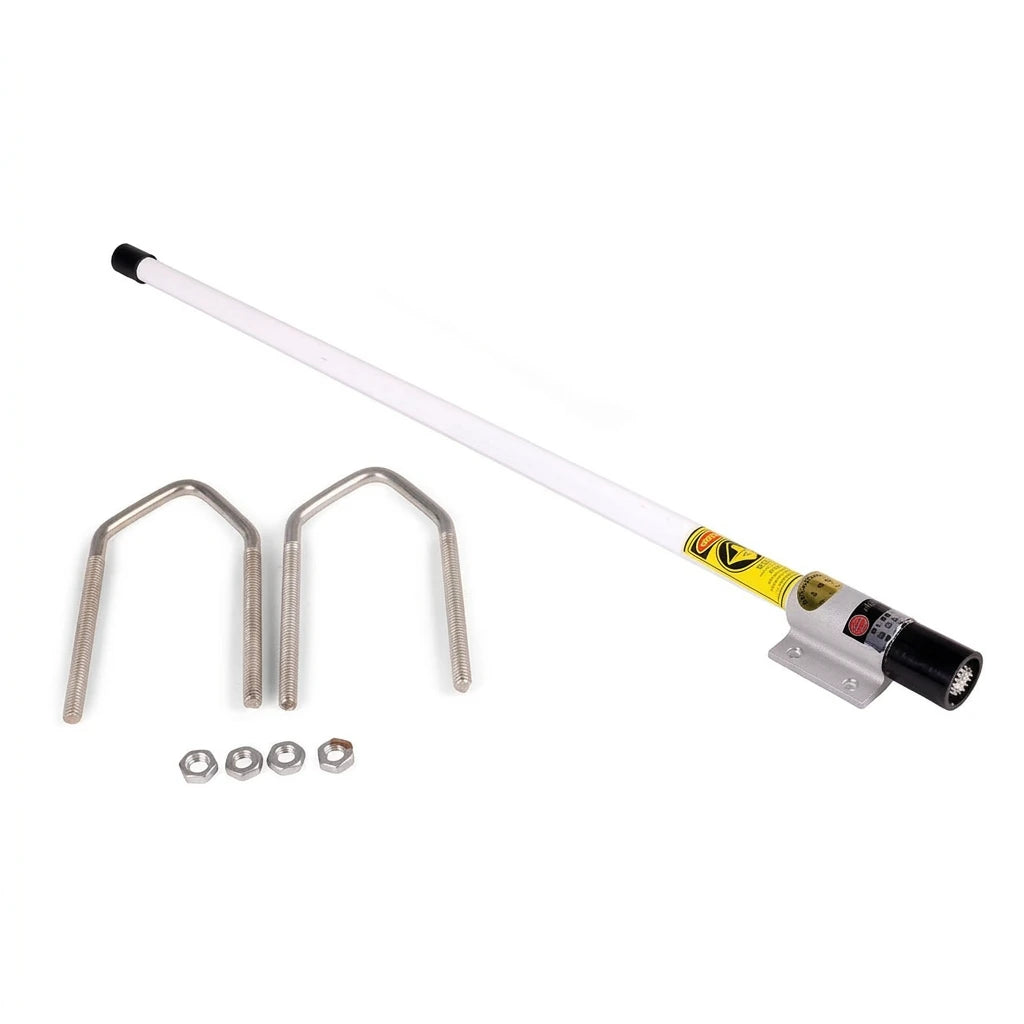 Arronna Marine VHF Base Antenna 156-163MHz Fiberglass Waterproof for Boat Ship Radio Station