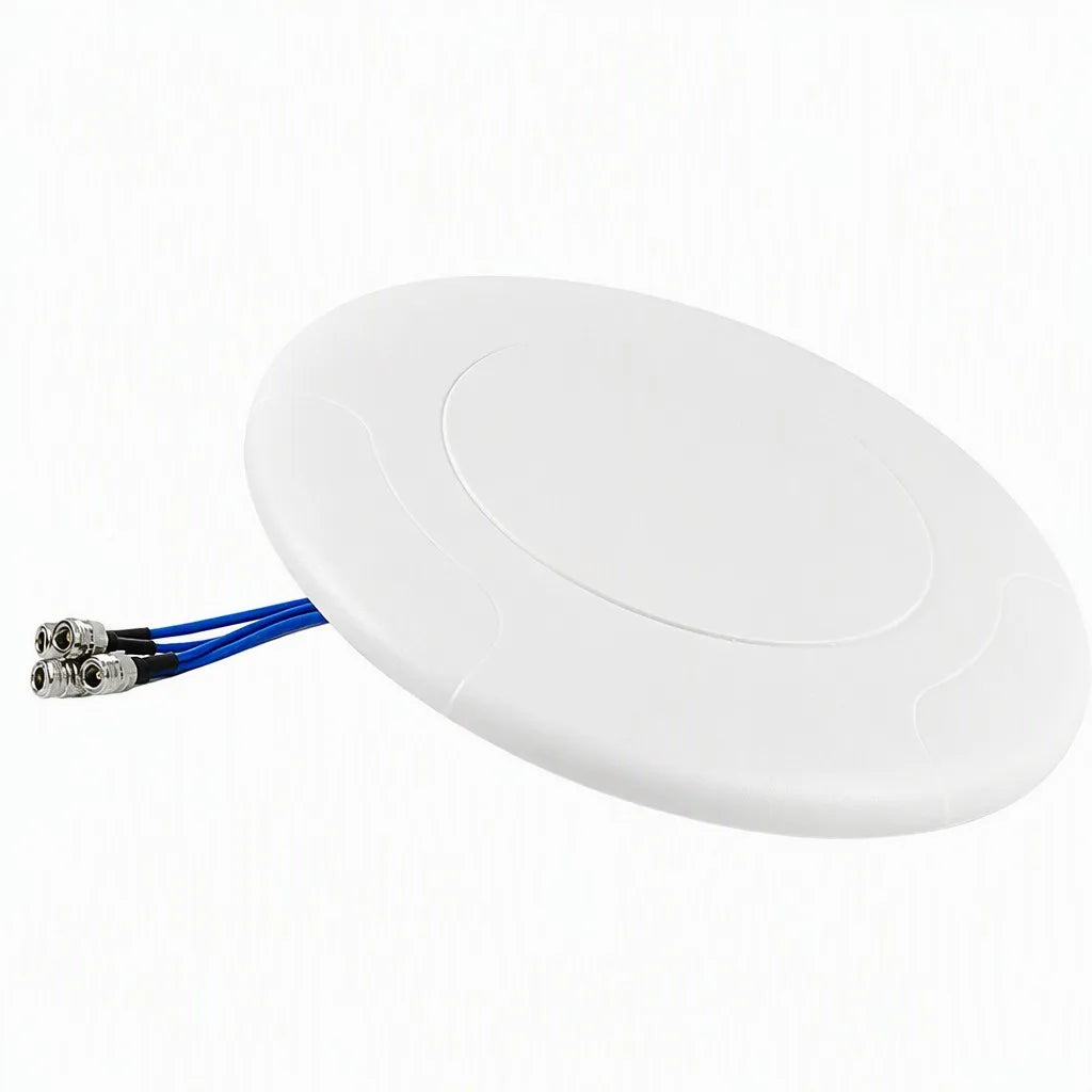 Arronna 4x4 MIMO Ceiling Antenna 698-4000MHz Omni Directional Indoor DAS Wideband 4 Port