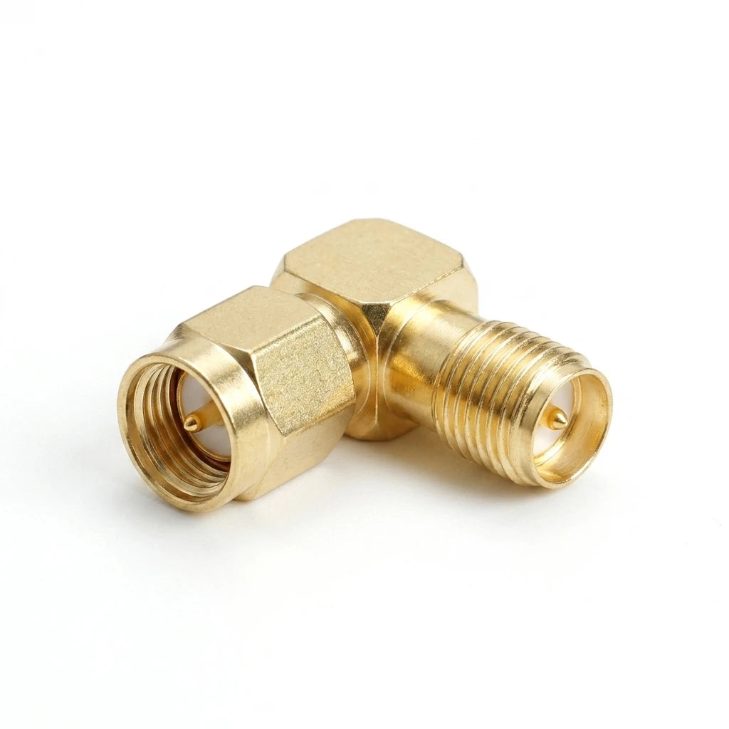 Arronna SMA Female to N Male RF Adapter 50 Ohm Straight Connector for Antenna Cable Conversion
