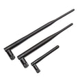 2G/3G/4G Full-Band External Foldable Antenna with Glue Stick Model WL-4GE242 5 DBi Gain for Male Pin/Male Socket Connector