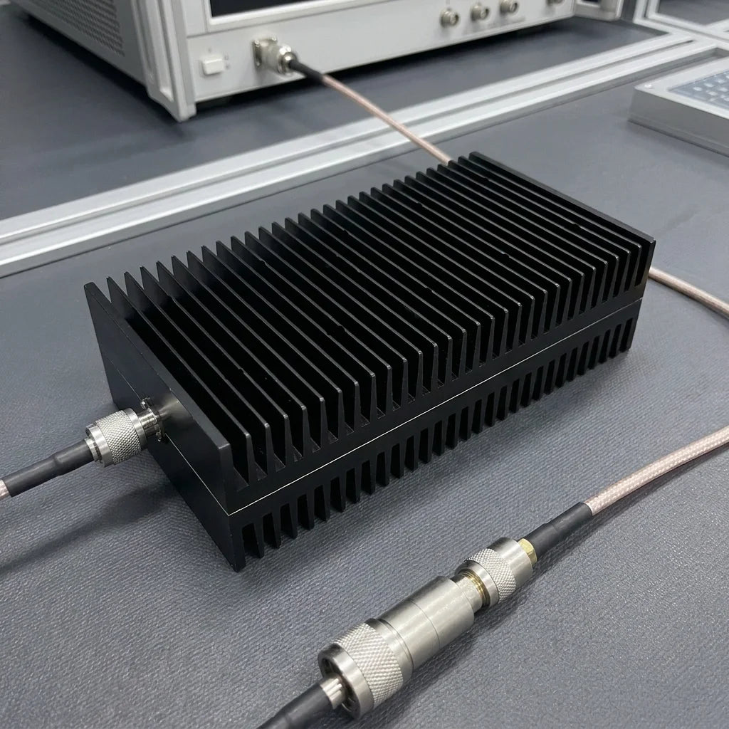 Arronna 500W Coaxial Dummy Load Termination N Female 50 Ohm DC-4GHz Finned Heatsink RF Testing