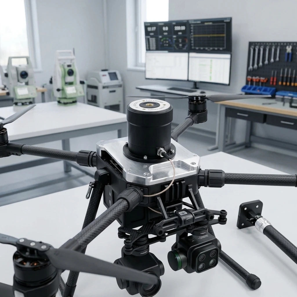 Arronna High Precision Multi-Band Quadrifilar Helix GNSS Antenna BeiDou GPS GLONASS RTK UAV Survey