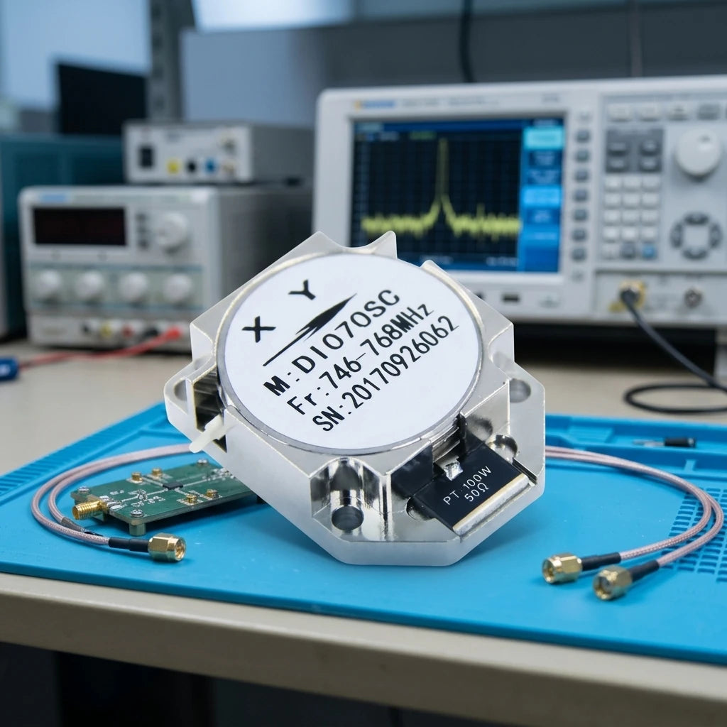 Arronna 746-768MHz Drop-In RF Circulator Isolator 100W 50 Ohm PCB Embedded