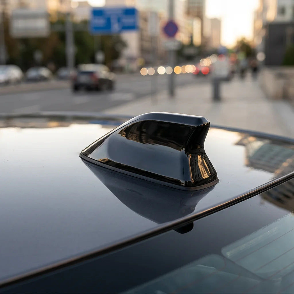 Arronna 3-in-1 Vehicle Combo Antenna GPS LTE WiFi Screw Mount Roof Shark Fin for Car Navigation and Telematics