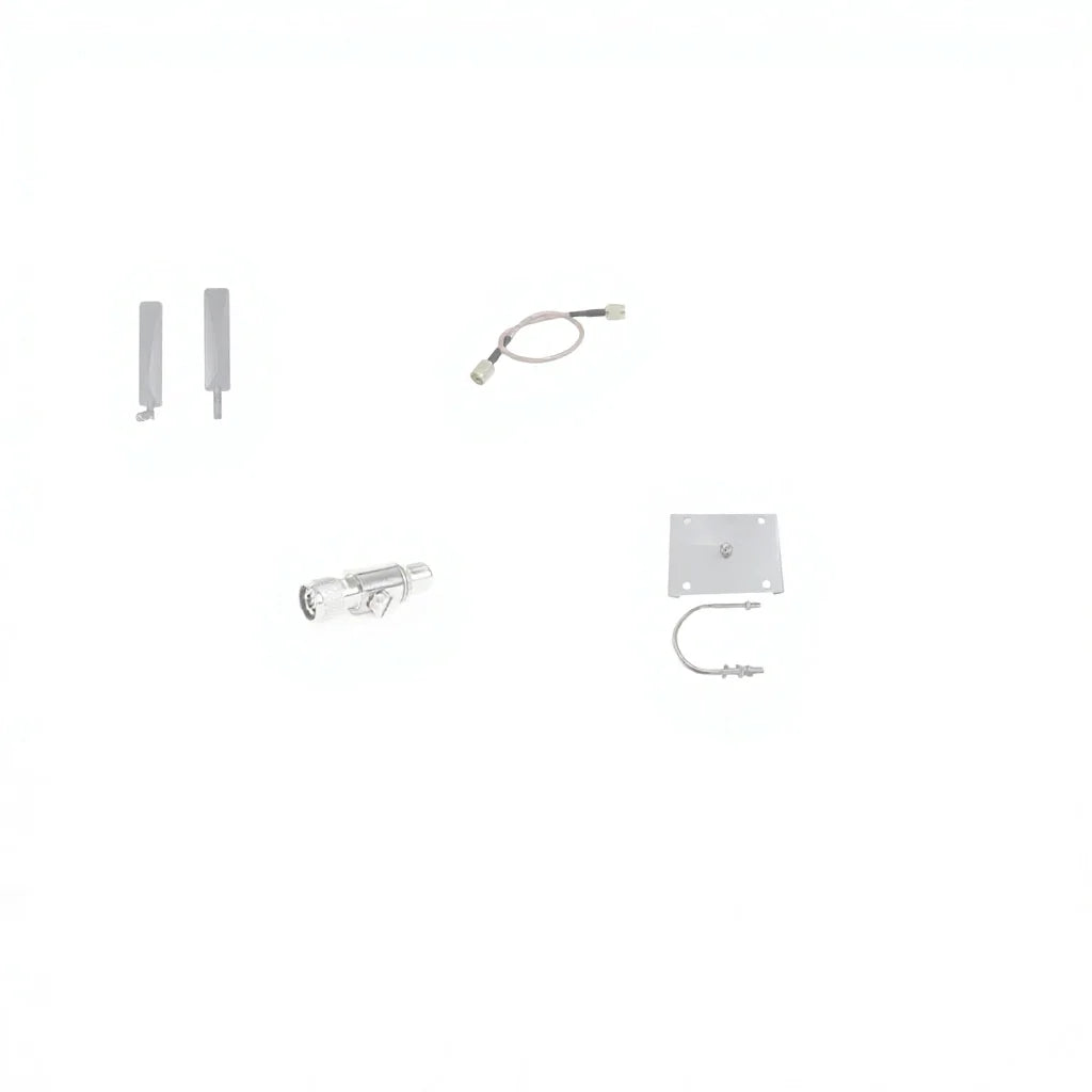 Arronna K2 FWA Outdoor Antenna Kit 698-3800MHz Vertical Omni Rubber Duck 2x2 MIMO IP65 N for 304SS Pole Mount