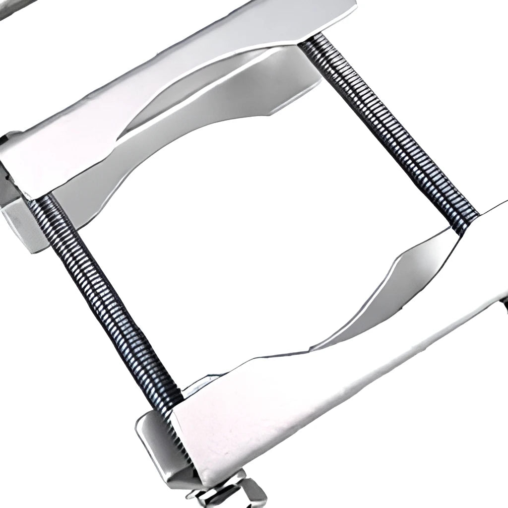 Arronna Adjustable Plate Clamp Antenna Mount 60x60mm Pole Bracket up to 80mm Galvanized Heavy Duty Tilt