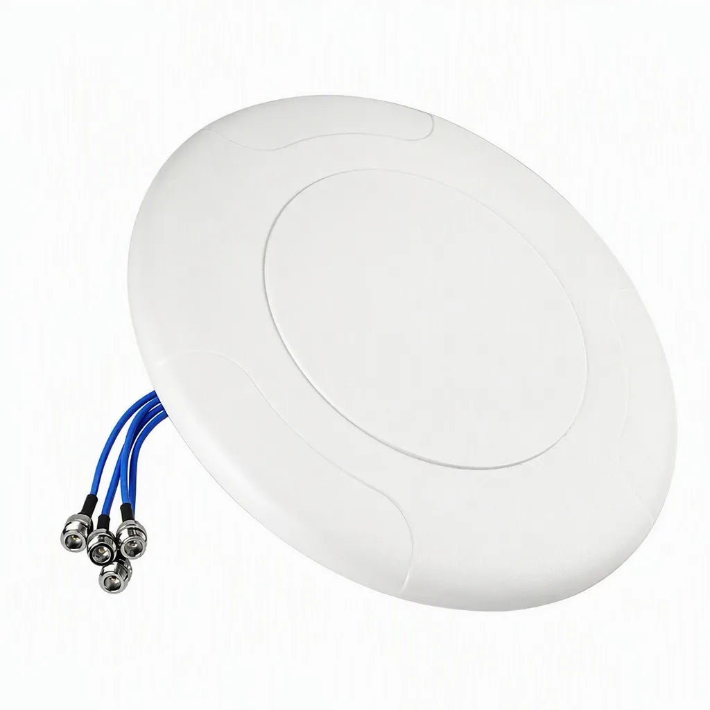Arronna 4x4 MIMO Ceiling Antenna 698-4000MHz Omni Directional Indoor DAS Wideband 4 Port