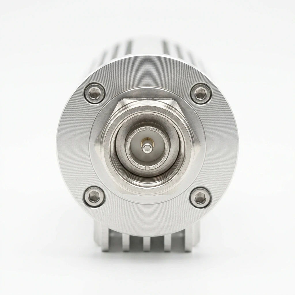 Arronna 150W N Female Dummy Load 50 Ohm RF Termination Flange Mount DC-3GHz Rectangular Fin Heat Sink