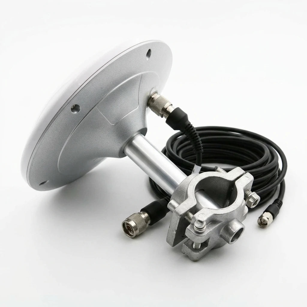 Arronna Full Band GNSS Active Timing Survey Mushroom Antenna GPS GLONASS BDS Galileo 5dBi RHCP