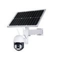 Arronna 5MP Solar PTZ Camera Kit 40W Panel 20Ah Battery Outdoor Long Endurance Wireless