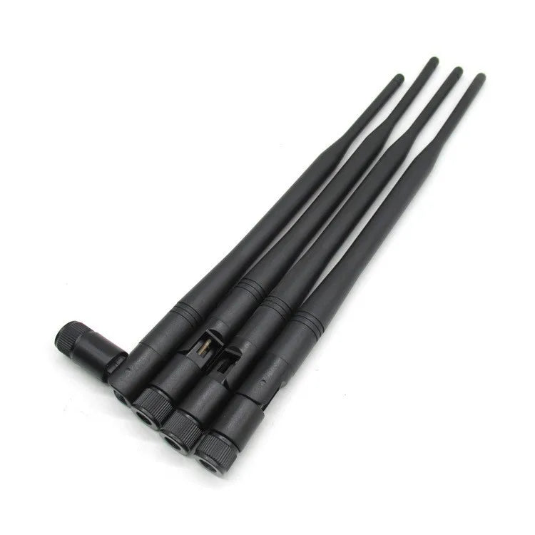 2G/3G/4G Full-Band External Foldable Antenna with Glue Stick Model WL-4GE242 5 DBi Gain for Male Pin/Male Socket Connector