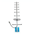 Arronna 12dBi Outdoor Directional Yagi Antenna 400-6000MHz N Female Aluminum