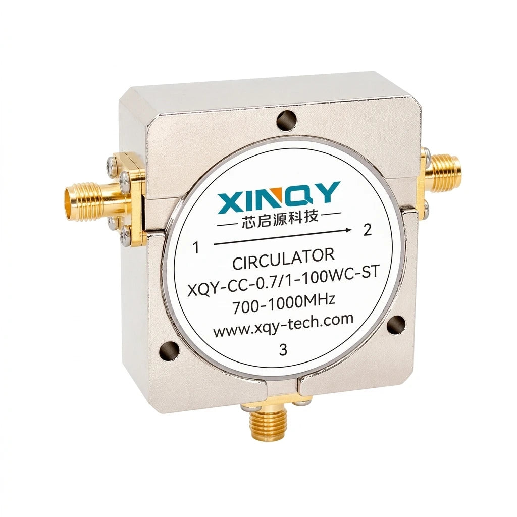 Arronna 700-1000MHz 100W SMA Female RF Coaxial Circulator 3 Port Clockwise Direction
