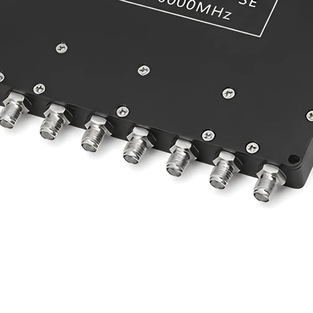 Arronna 600-6000MHz 8 Way Power Splitter SMA Female 1 to 8 RF Combiner for WiFi6 DAS